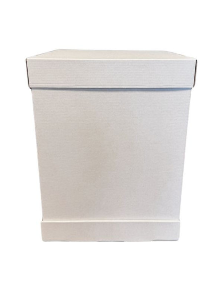 Karton na tort piętrowy 32 X 32 X 45 cm Białe 5szt