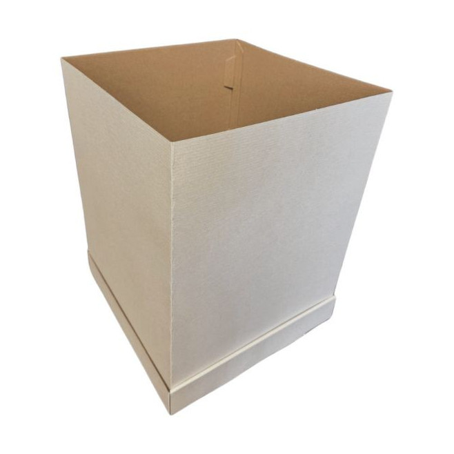 Karton na tort piętrowy 32 X 32 X 45 cm Białe 5szt