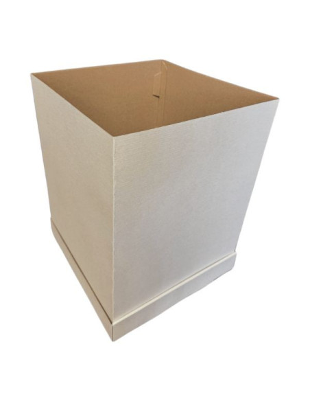 Karton na tort piętrowy 32 X 32 X 45 cm Białe 5szt