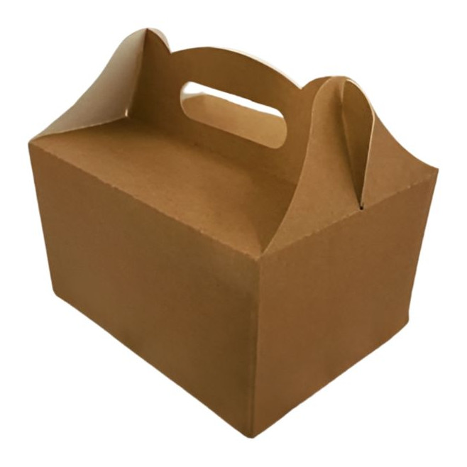 Pudełko walizeczka EKO brązowa 18 x 14 x 10 cm – kraft na ciasto