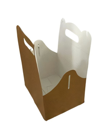 Pudełko walizeczka EKO brązowa 18 x 14 x 10 cm – kraft na ciasto