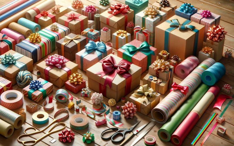 Pakowanie prezentów i produktów na całym świecie
